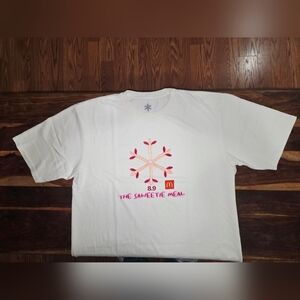 Cream McDonald's Saweetie Meal T-Shirt